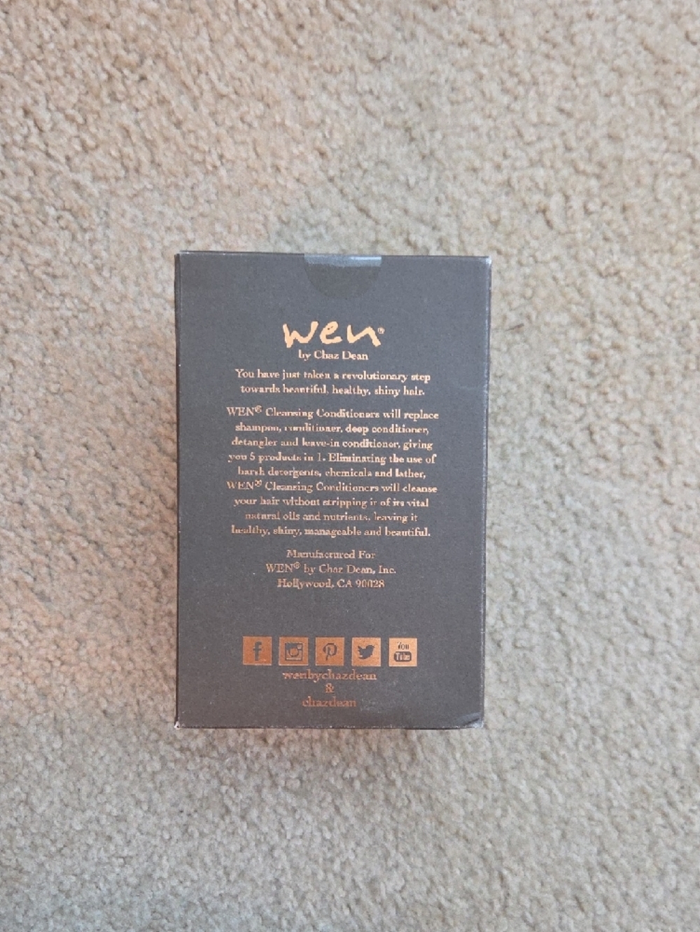 WEN Fig Scented Body Care Gift Box - Coral Red..sealed box. - Picture 2 of 4